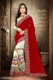 Mehroon Printed Georgette Saree Vol1