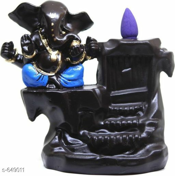 Buy Ganesha Smoke Fountain Polyresin Incense Burner