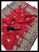 Banarasi Silk Weaving Saree in Red Color