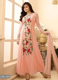 Women's Suit Georgette Top Bottom Santoon Dupatta Nazmeen Inner santoon Embroidery