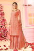Buy Faux Georgette Palazzo Suits, Embroidery Palazzo Suits, Faux Georgette Salwar Kameez  in Pink Color on UdaipurBazar.com
