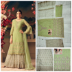 Buy Faux Georgette Palazzo Suits, Embroidery Palazzo Suits, Faux Georgette Salwar Kameez  in Green Color on UdaipurBazar.com