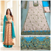 Buy Blue Color Maskeen Net Designer Embroidered Salwar Suit Online at Best Prices on UdaipurBazar.com