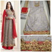 Buy Maroon Color Maskeen Net Designer Embroidered Salwar Suit Online at Best Prices on UdaipurBazar.com