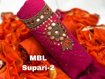 Buy  Dress Material MBL Modal Chanderi Cotton With Khatali Hand Work With Santon Inner Online at Best Prices on UdaipurBazar.com