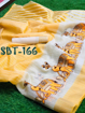 Buy Yellow Color Elephant Design Embroidery Work Saree With Chit Pallu  and Running Blouse Online at Best Prices on UdaipurBazar.com