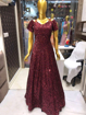 Sequins work gown 