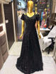 Sequins work gown 