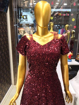Sequins work gown 