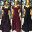 Sequins work gown