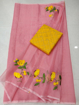  Kota doria embroidery saree with blouse 