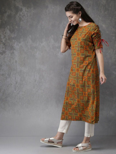 CLOTHING ART COTTON GLORY BY ASLIWHOLESALE COTTON KURTI WITH PANT SET-happymobile.vn