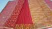 Red Wholesale Kota Doria Sarees 