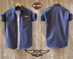 Harley Davidson Shirt - Steel Blue