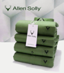 Allen Solly plain formal shirts - Mehandi Green