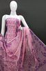 Pure Kota Doria Printed Suit Online - light purple
