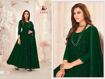 Designer Ethnic Gowns For Women - Dark Green