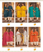 Matching Couple dress (Lakhnavi work Lady's & Men's Kurta Six Colors Option)