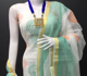Hand block print cotton salwar suit dress material Kota Doria fabric