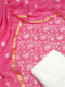 Kota Doria Embroidery Suits with Chikankari Bottom